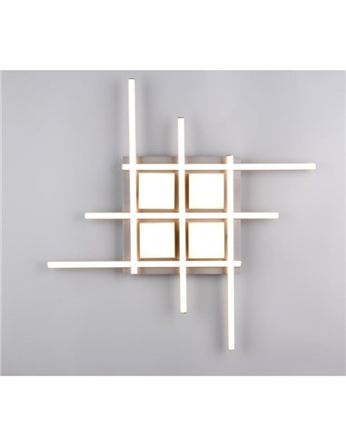 Plafón de techo LED regulable con mando a distancia ROGER función memoria 35W 4050lm 2700 - 6500K IP20 