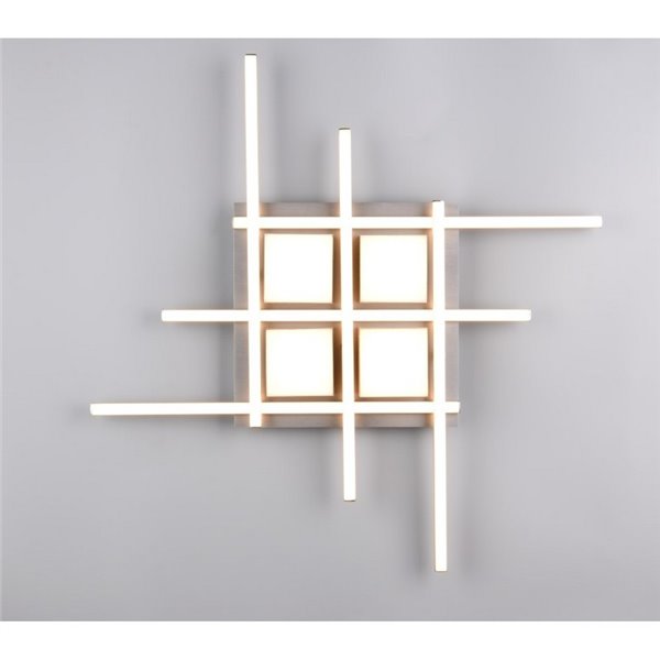 Luminária de teto LED regulável ROGER com controle remoto, função de memória, 35 W, 4050 lm, 2700-6500 K, IP20