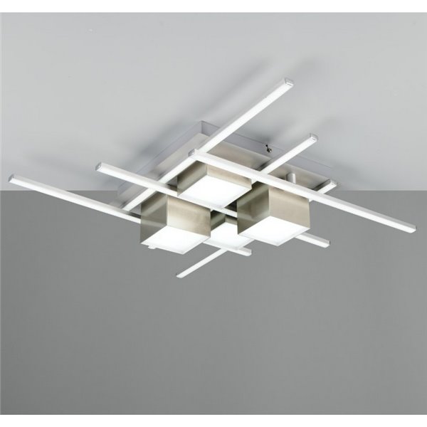 Luminária de teto LED regulável ROGER com controle remoto, função de memória, 35 W, 4050 lm, 2700-6500 K, IP20