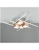 Plafón de techo LED regulable con mando a distancia ROGER función memoria 35W 4050lm 2700 - 6500K IP20 