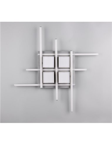 Luminária de teto LED regulável ROGER com controle remoto, função de memória, 35 W, 4050 lm, 2700-6500 K, IP20