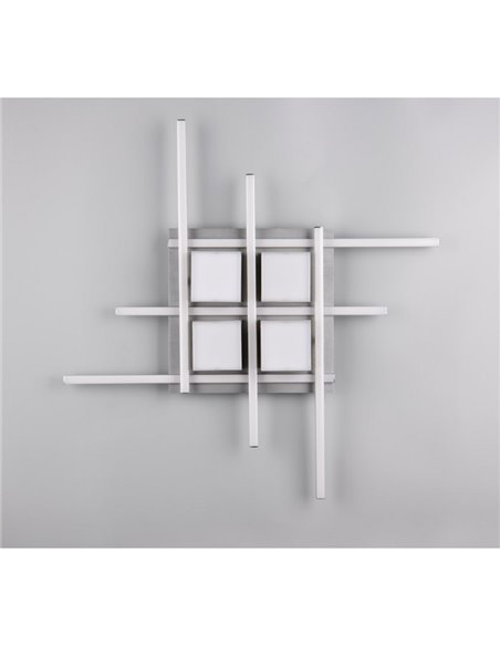 Plafonnier LED ROGER à intensité variable avec télécommande, fonction mémoire, 35 W, 4 050 lm, 2 700-6 500 K, IP20