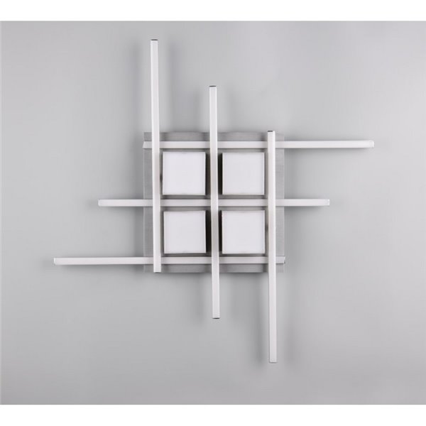 Plafonnier LED ROGER à intensité variable avec télécommande, fonction mémoire, 35 W, 4 050 lm, 2 700-6 500 K, IP20