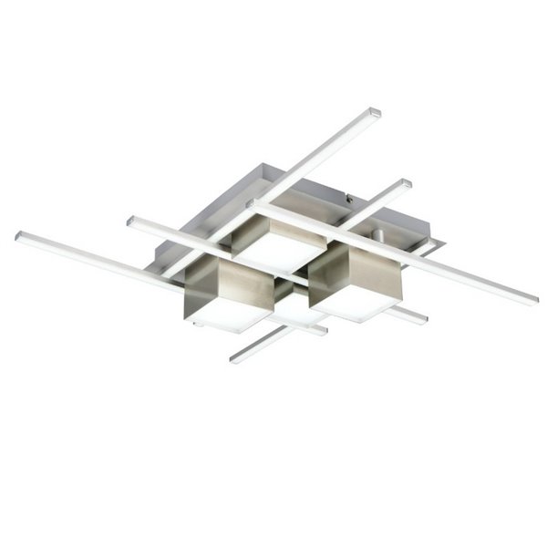 Plafonnier LED ROGER à intensité variable avec télécommande, fonction mémoire, 35 W, 4 050 lm, 2 700-6 500 K, IP20