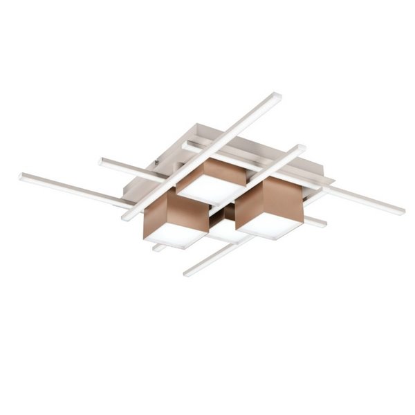 Plafón de techo LED cuadrado ROGER con mando a distancia y regulable 35W 4050lm 2700 - 6500K IP20 