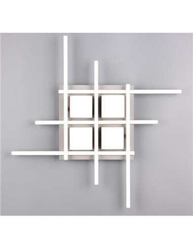 Plafonnier LED carré ROGER avec télécommande et variateur 35W 4050lm 2700 - 6500K IP20