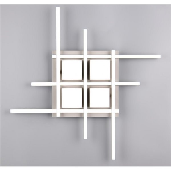 Plafonnier LED carré ROGER avec télécommande et variateur 35W 4050lm 2700 - 6500K IP20