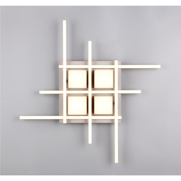 Plafonnier LED carré ROGER avec télécommande et variateur 35W 4050lm 2700 - 6500K IP20