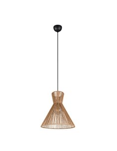 Lámpara de techo con pantalla de papel trenzado ROSALIE bombilla excl. 1x E27 max. 28W IP20