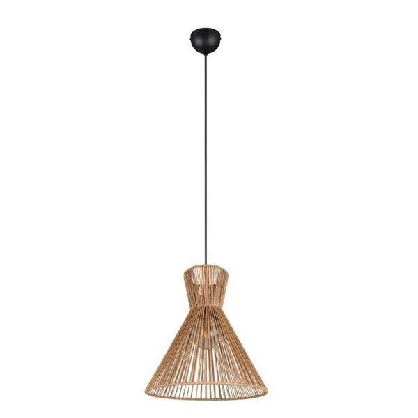 Lámpara de techo con pantalla de papel trenzado ROSALIE bombilla excl. 1x E27 max. 28W IP20