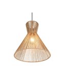 Lámpara de techo con pantalla de papel trenzado ROSALIE bombilla excl. 1x E27 max. 28W IP20