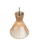 Lámpara de techo con pantalla de papel trenzado ROSALIE bombilla excl. 1x E27 max. 28W IP20