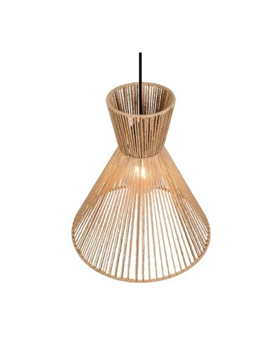 Lámpara de techo con pantalla de papel trenzado ROSALIE bombilla excl. 1x E27 max. 28W IP20