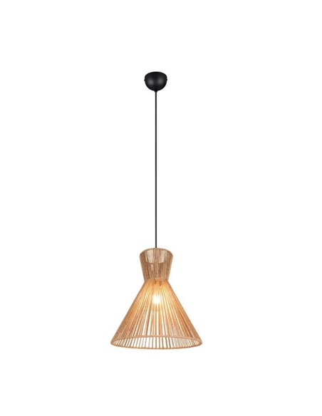 Lámpara de techo con pantalla de papel trenzado ROSALIE bombilla excl. 1x E27 max. 28W IP20
