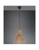 Lámpara de techo con pantalla de papel trenzado ROSALIE bombilla excl. 1x E27 max. 28W IP20