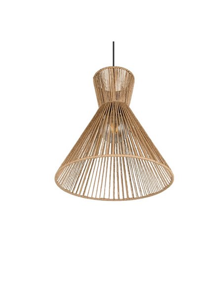 Lámpara de techo con pantalla de papel trenzado ROSALIE bombilla excl. 1x E27 max. 28W IP20