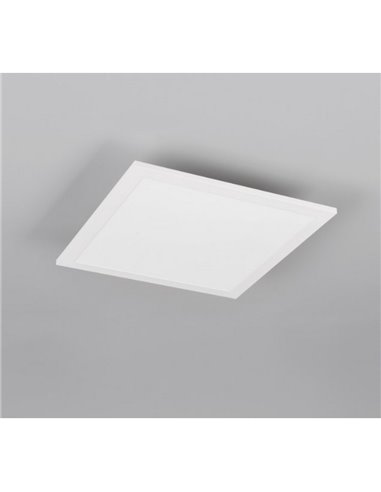 Plafón de techo LED cuadrado SIRIUS con sensor de movimiento 19W 2050lm 3000K IP20