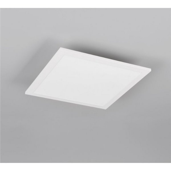 Plafonnier LED carré SIRIUS avec détecteur de mouvement 19W 2050lm 3000K IP20