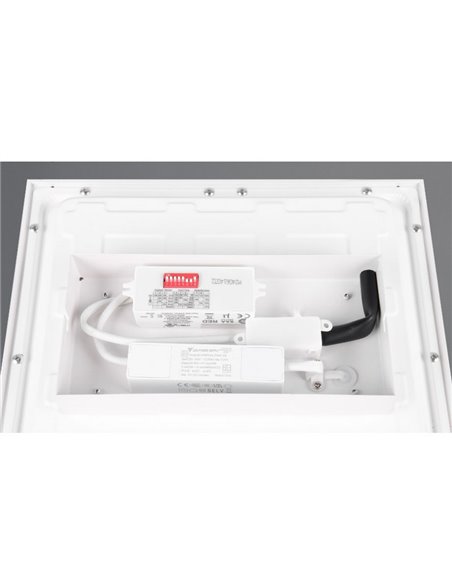 Luminária de teto quadrada LED SIRIUS com sensor de movimento 19W 2050lm 3000K IP20