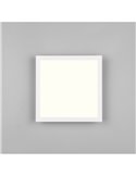 Plafón de techo LED cuadrado SIRIUS con sensor de movimiento 19W 2050lm 3000K IP20