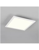 Plafón de techo LED cuadrado SIRIUS con sensor de movimiento 19W 2050lm 3000K IP20