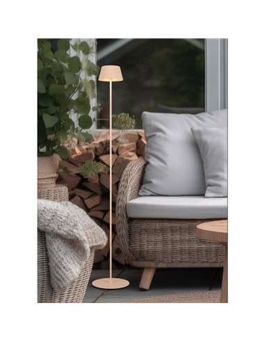 Luminária de chão LED regulável SUAREZ com sensor de movimento 1,5 W 200 lm, 3000 K IP44