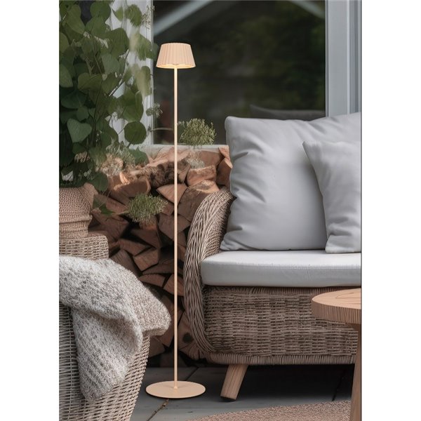 Luminária de chão LED regulável SUAREZ com sensor de movimento 1,5 W 200 lm, 3000 K IP44