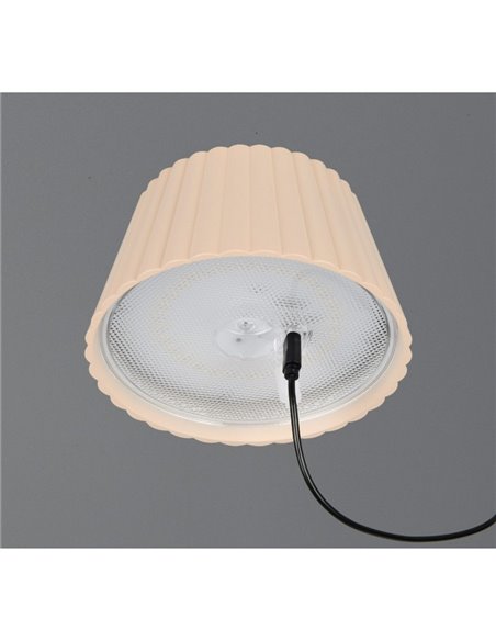 Lampe de table LED SUAREZ avec base de chargement, dimmable, 1,5 W, 200 lm, 3 000 K, IP44