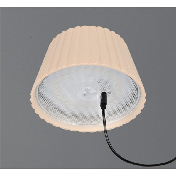 Candeeiro de mesa LED SUAREZ com base de carregamento, regulável, 1,5 W, 200 lm, 3000 K, IP44