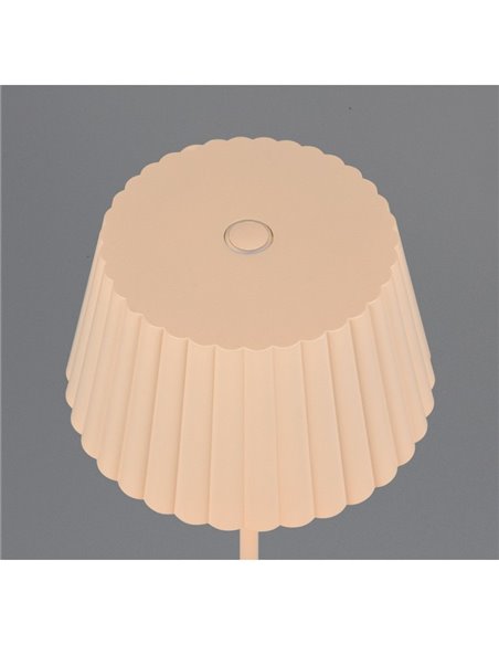 Lampe de table LED SUAREZ avec base de chargement, dimmable, 1,5 W, 200 lm, 3 000 K, IP44