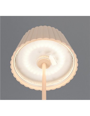 Lampe de table LED SUAREZ avec base de chargement, dimmable, 1,5 W, 200 lm, 3 000 K, IP44