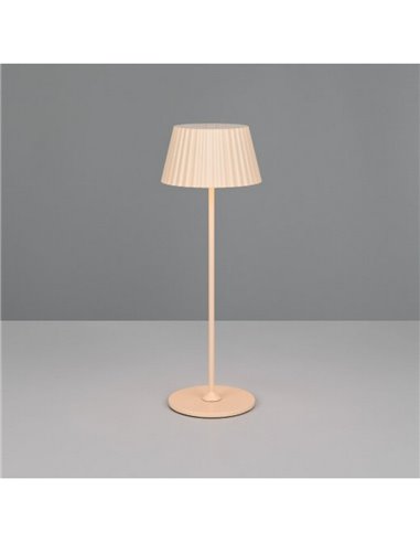 Lampe de table LED SUAREZ avec base de chargement, dimmable, 1,5 W, 200 lm, 3 000 K, IP44