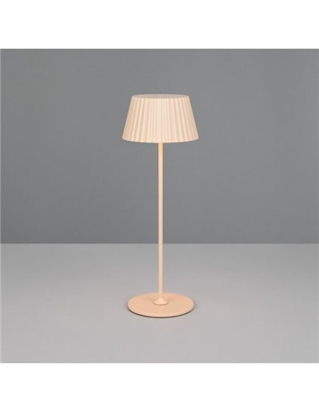 Lampe de table LED SUAREZ avec base de chargement, dimmable, 1,5 W, 200 lm, 3 000 K, IP44