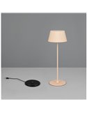 Lampe de table LED SUAREZ avec base de chargement, dimmable, 1,5 W, 200 lm, 3 000 K, IP44