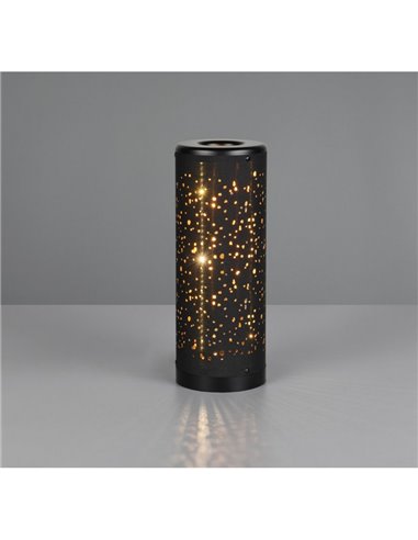 Lámpara LED de sobremesa TACO efecto estrellas, con interruptor en cable 4W 380lm, 3000K IP20