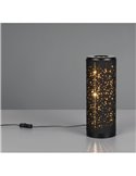 Lámpara LED de sobremesa TACO efecto estrellas, con interruptor en cable 4W 380lm, 3000K IP20