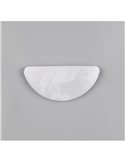 Aplique de pared LED medialuna UMBRIA regulable 9W 1200lm, 4000K IP20