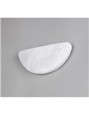 Aplique de pared LED medialuna UMBRIA regulable 9W 1200lm, 4000K IP20