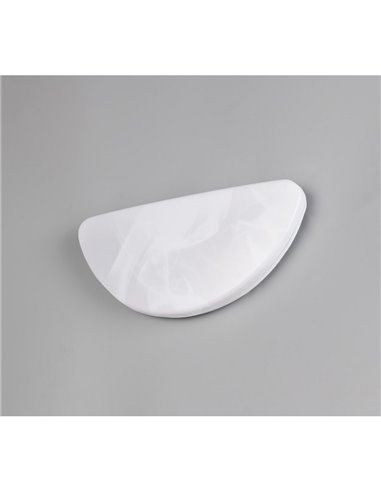 Aplique de pared LED medialuna UMBRIA regulable 9W 1200lm, 4000K IP20