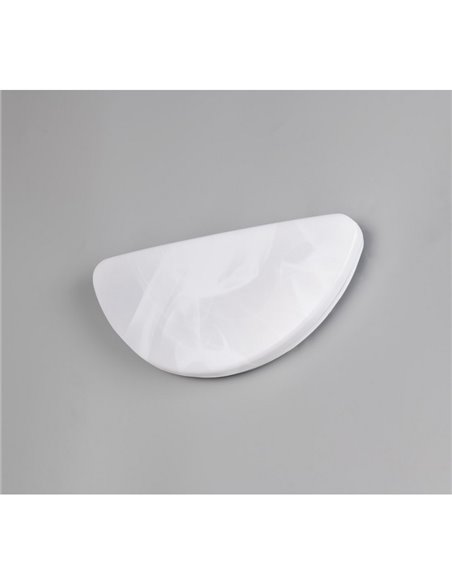 Aplique de pared LED medialuna UMBRIA regulable 9W 1200lm, 4000K IP20