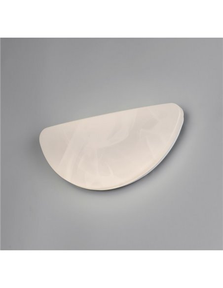 Aplique de pared LED medialuna UMBRIA regulable 9W 1200lm, 4000K IP20