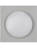 Plafón de techo LED redondo UMBRIA pequeño Ø28cm 12W 1600lm, luz blanco natural 4000K IP20