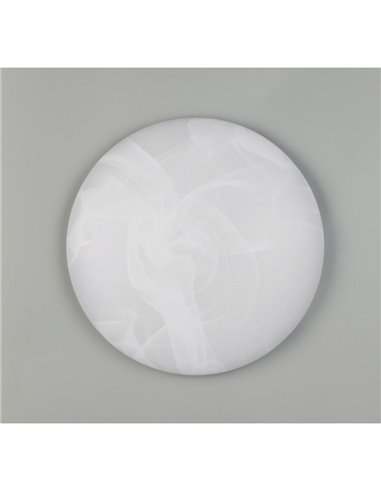 Plafón de techo redondo LED UMBRIA grande Ø38cm 12W 1600lm, luz blanco natural 4000K IP20