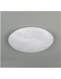 Plafón de techo redondo LED UMBRIA grande Ø38cm 12W 1600lm, luz blanco natural 4000K IP20