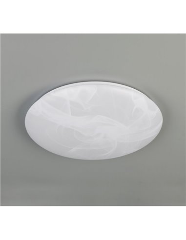Plafón de techo redondo LED UMBRIA grande Ø38cm 12W 1600lm, luz blanco natural 4000K IP20