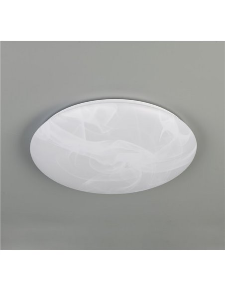 Plafón de techo redondo LED UMBRIA grande Ø38cm 12W 1600lm, luz blanco natural 4000K IP20