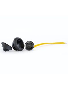 Galibo LED ahumado mini redondo para empotrar Ambar, Blanco, Rojo, Azul, Verde FT-074 Dark A R1 SM1 2