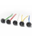 Galibo LED ahumado mini redondo para empotrar Ambar, Blanco, Rojo, Azul, Verde FT-074 Dark A R1 SM1