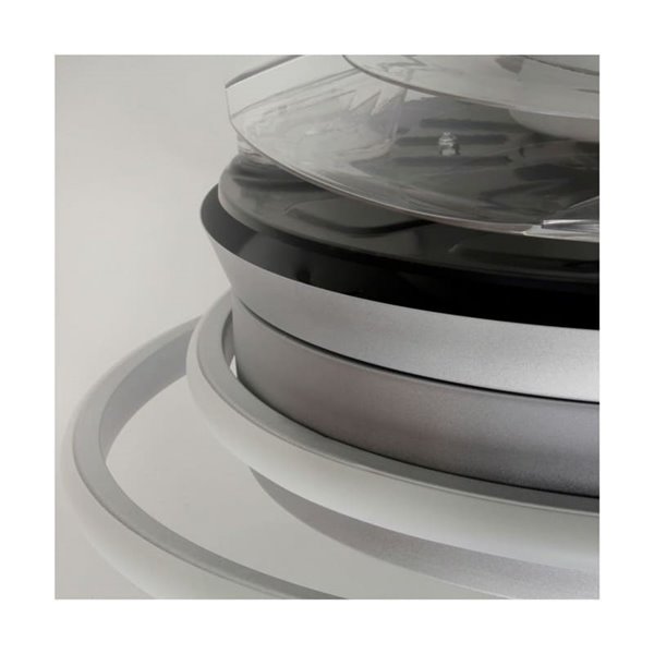 Ventilador LED con aspas plegables ANTILA plata, 60W 6000Lm CCT Dim