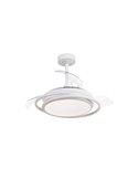 Ventilador de techo LED ANTILA MINI blanco, 40W 4000 Lm CCT